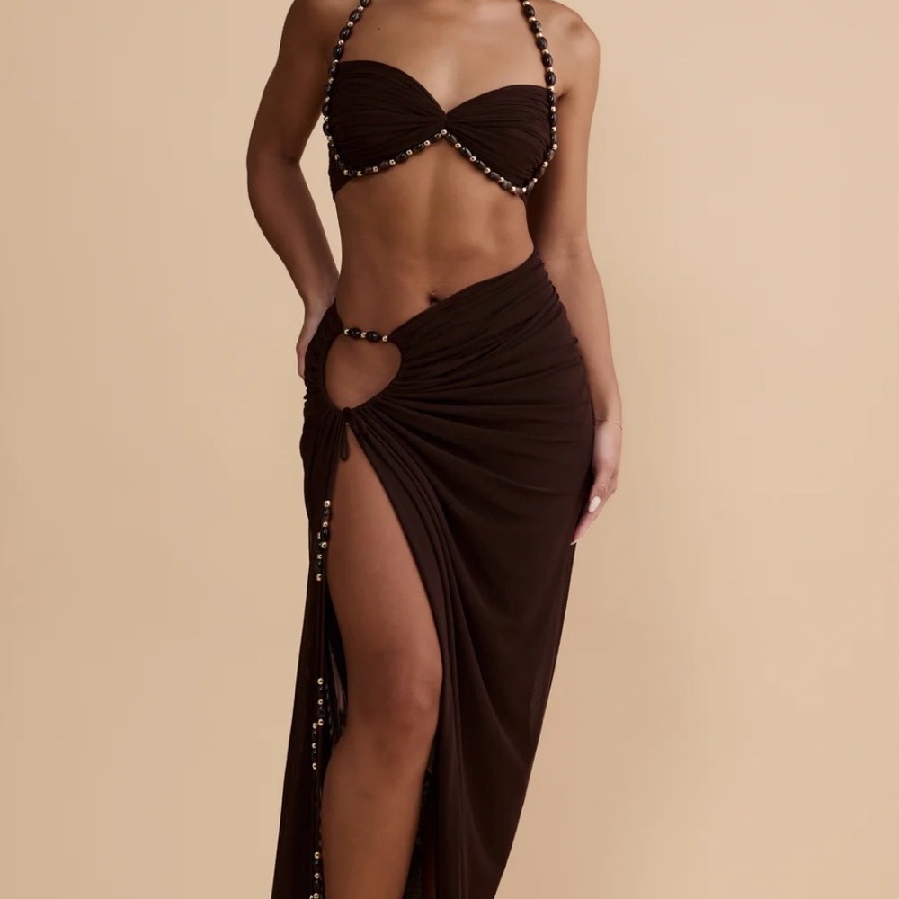 Melani The Label Two-Piece Beaded Set - Picture 3 of 3